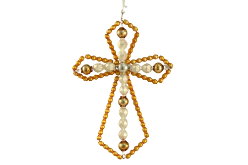 Cross - Christmas tree ornament