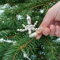 Octopus on a stick - Christmas tree ornament (1)