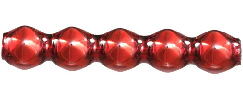 Rautta paternoster 4 mm - glossy red (60 pcs)