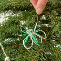 Grasshopper - Christmas tree ornament (1)