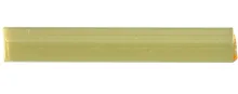 Glass sticks 15 mm - matte gold (60 pcs)