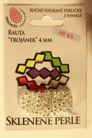 Rautta triple 4 mm - silver (60 pcs) (1)