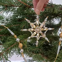 Christmas snowflake (2)