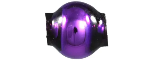 Round bead - 5 mm - shiny purple (60 pcs)