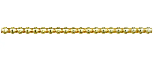 Keys - 6mm - shiny yellow (6 pcs)