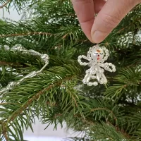 Baby angel - Christmas ornament (1)