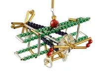 Airplane - Christmas tree ornament