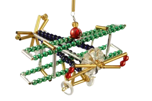 Airplane - Christmas tree ornament