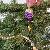 Christmas ornament Grape (2)