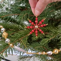 Star - Christmas tree ornament (1)