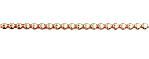 Keys - lens 6mm - shiny orange (12 pcs)