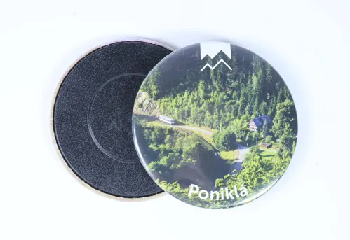 Magnet kulatý - Poniklá - vlak