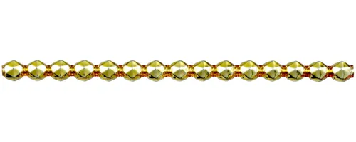 Keys - 8mm - shiny yellow (6 pcs)