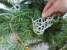 Cradle - Christmas tree ornament (1)