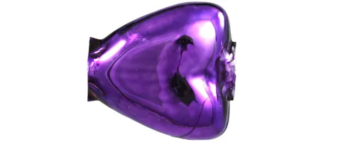 F200 - heart - glitter purple (12 pcs)