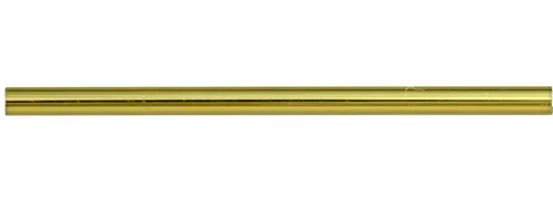 Glass sticks 45 mm - shiny gold (30 pcs)