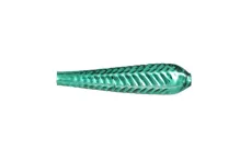 F316 - club - glossy green (12 pcs)