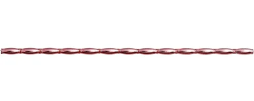 Beads - oats 8mm - shiny pink (12 pcs)