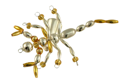Scorpion on a stick - Christmas tree ornament