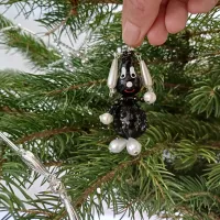 Dog Punťa - Christmas tree ornament (1)