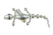 Lizard on a clip - Christmas tree ornament