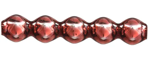 Rauta paternoster 4 mm - shiny pink (60 pcs)