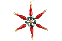 Delicate Christmas star