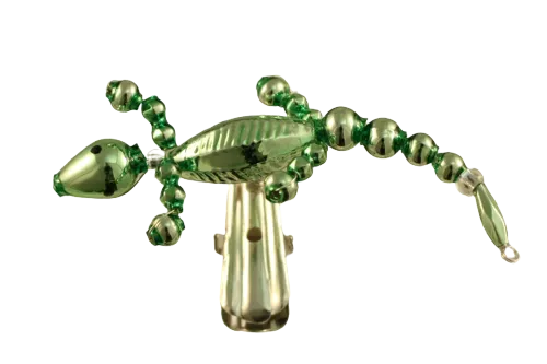 Lizard on a clip - Christmas tree ornament