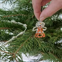 Baby angel - Christmas ornament (1)