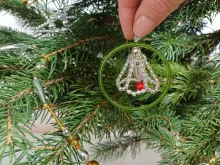 Bell in Bengali - Christmas tree ornament (1)