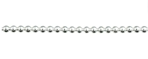 Keys - round 6mm - silver (6 pcs)