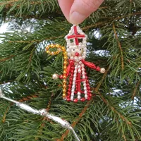 Santa Claus - Christmas ornament (1)