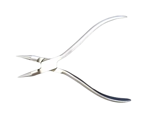 Crimping pliers with pliers