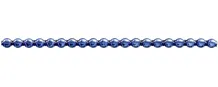 Keys - lens 6mm - shiny blue (12 pcs)