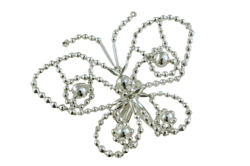 Butterfly on a clip - Christmas tree ornament