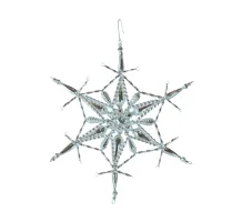 Christmas Snowflake - Garnet (1)