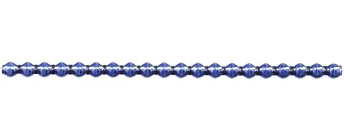 Claws - round 6mm - gloss blue (6 pcs.)
