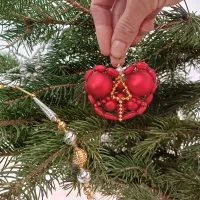 Christmas ornament - heart (1)