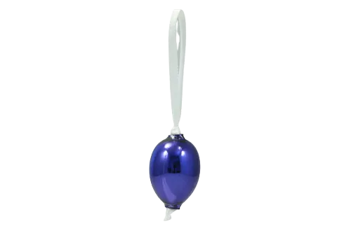 Colorful egg on a ribbon
