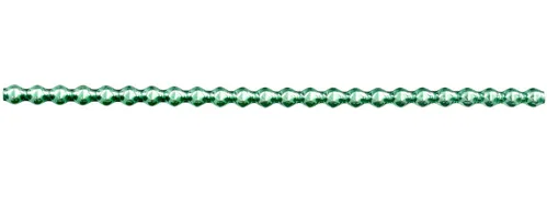 Keys - 5mm - shiny green (12 pcs)