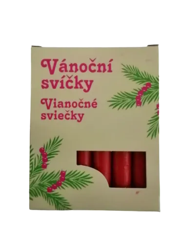 Christmas candles - angel chime candles 12 pcs