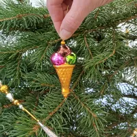 Christmas ornament Ice cream (1)