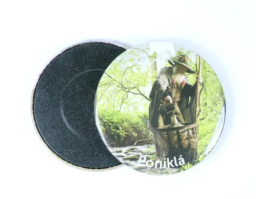 Magnet kulatý - Poniklá - Krakonoš