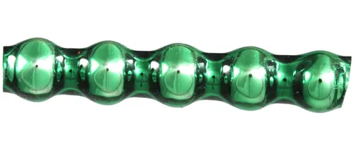Rautta paternoster 4 mm - glossy green (60 pcs)
