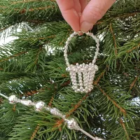 Basket - Christmas tree decoration (1)