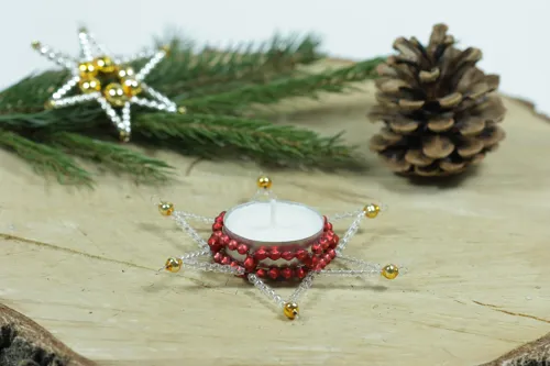 Candle holder - star