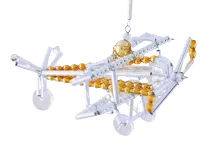 Airplane - Christmas tree ornament
