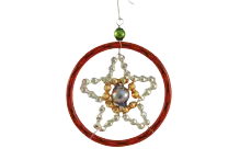 Star in Bengali - Christmas tree ornament