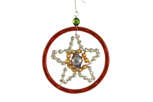 Star in Bengali - Christmas tree ornament