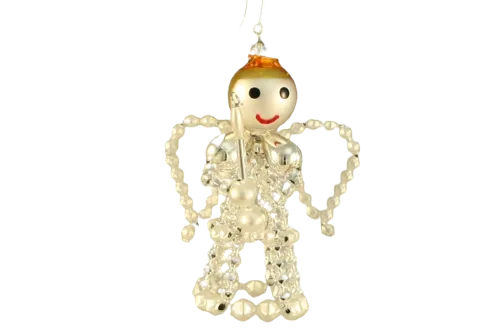 Angel with a candle - Christmas tree decoration